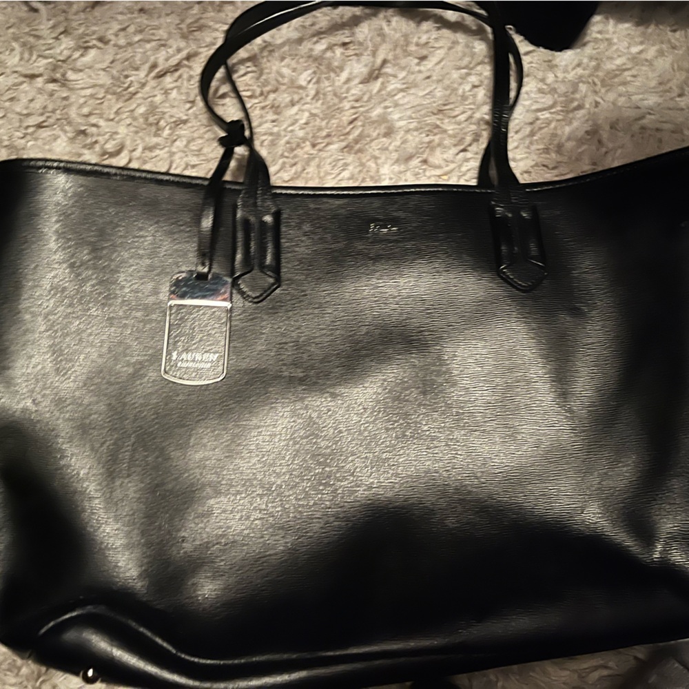 Black Ralph Lauren Tote